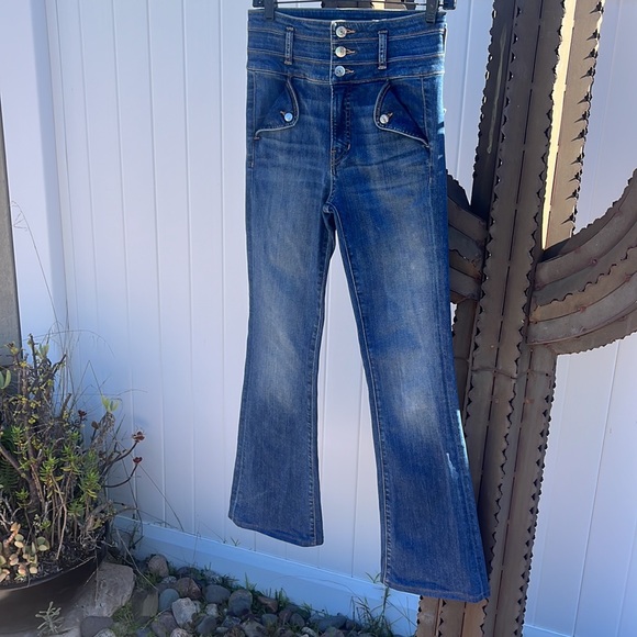 VERONICA BEARD Gisselle High Rise Skinny Flare - Picture 6 of 16